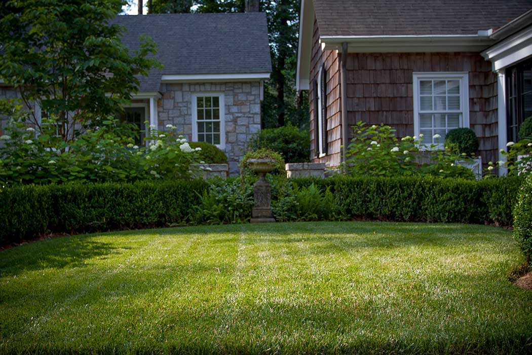 Grass Entry Court and Potager