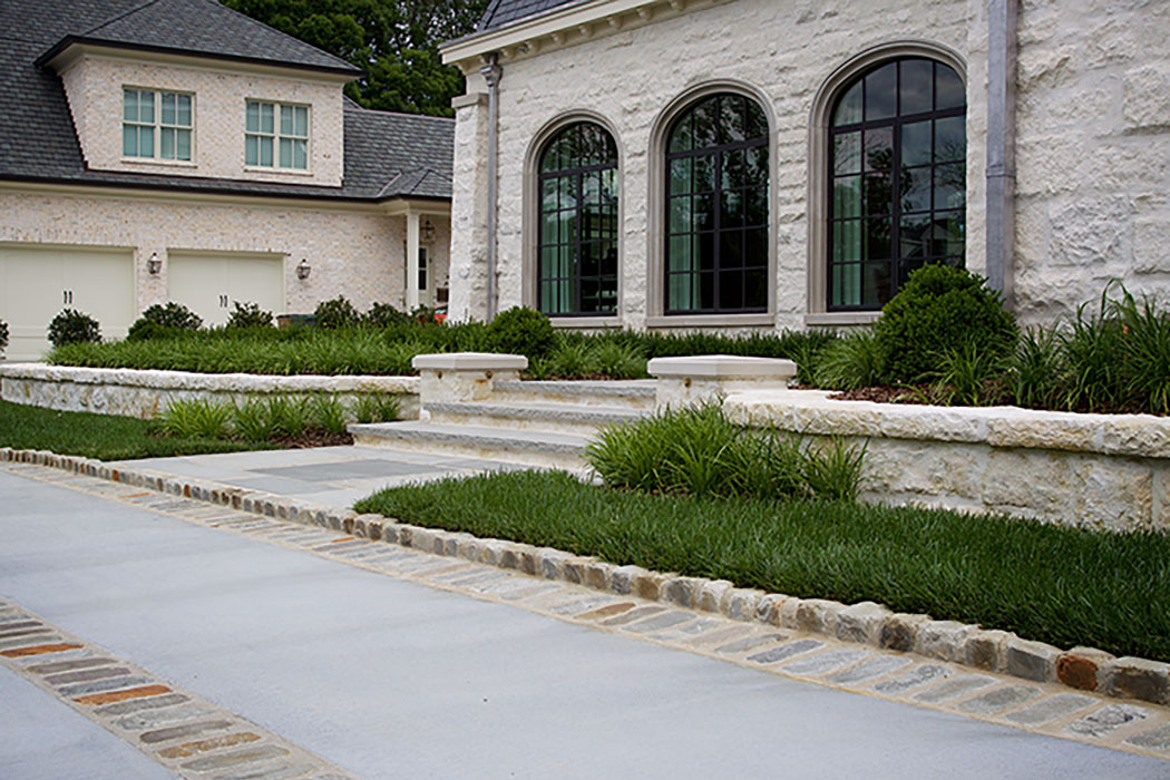 Stone Entry Way